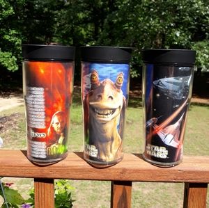 1999 Set of 3 Star Wars Mugs!